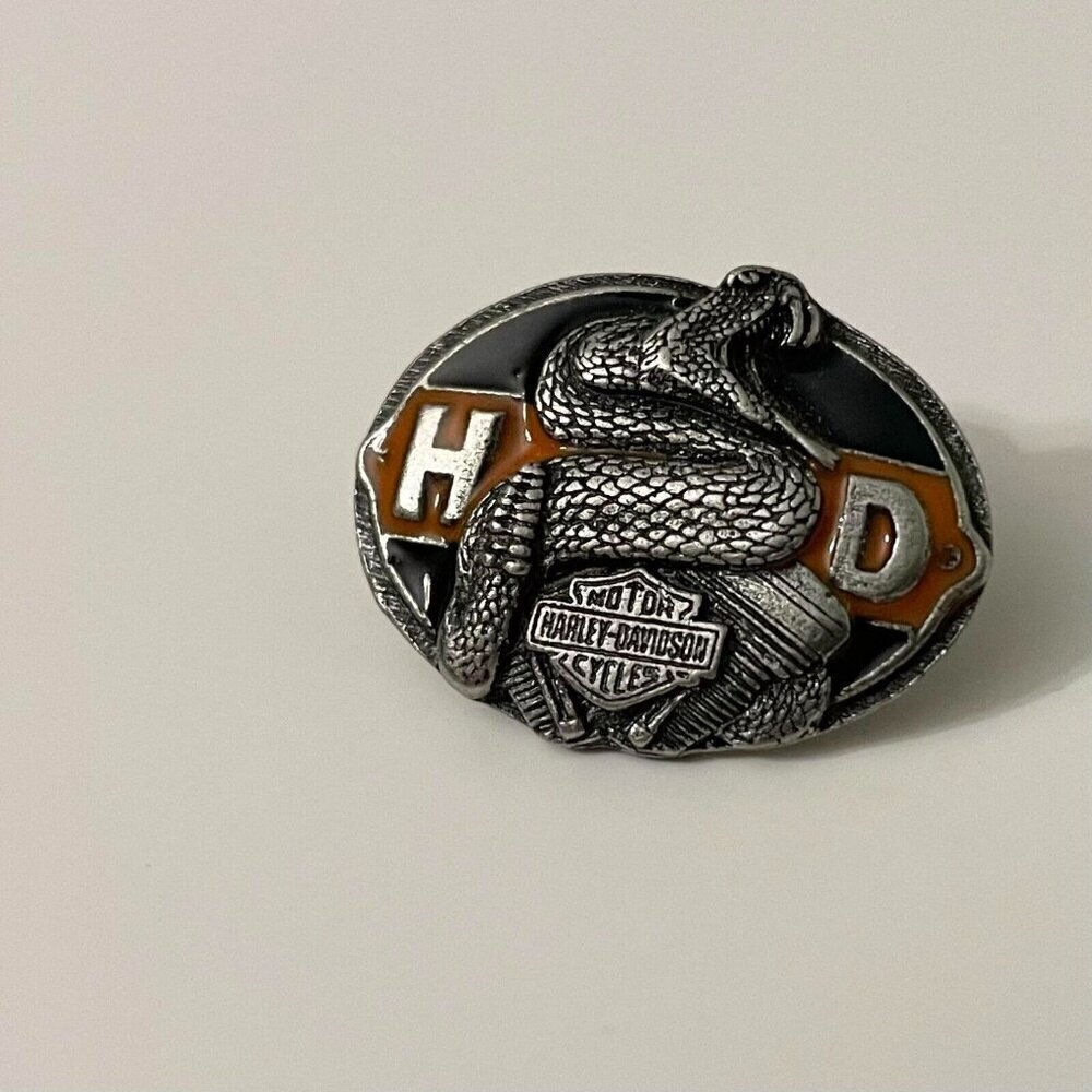 Harley Davidson HD Rattlesnake Pin - Picture 2 of 8